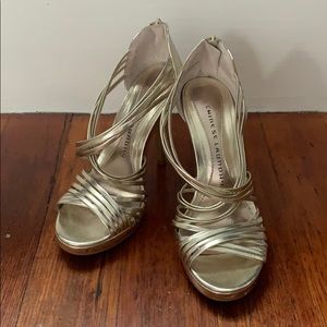 Chinese Laundry Gold Heels